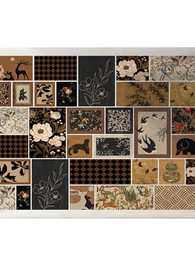 魔术贴电表箱遮丑装饰画遮挡帘子