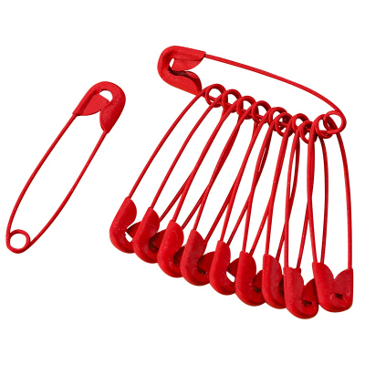 结婚新娘固定衣服用扣针红色别针