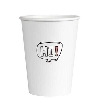 水天缘卡通图案可爱纸杯一次性纸杯家用杯子加厚装豆浆杯可乐杯