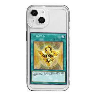 游戏王卡牌手机壳适用苹果15promax青眼白龙iPhone16死者苏生13mini动漫14日系xr/12/8plus球星卡7科比11男17