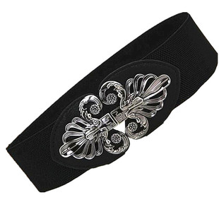 腰封连衣裙百搭时尚弹力宽腰带女秋冬松紧加长皮带腰带女装饰腰饰