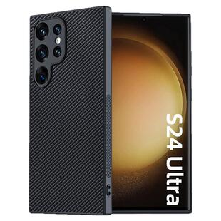 适用于三星s24ultra手机壳男女新款s25ultra碳纤维纹保护皮套galaxxy s26plus后盖s25edge超薄s24fe全包防摔