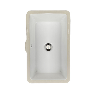 阳台竖着装台下盆小尺寸嵌入式陶瓷洗脸盆石下盆水槽洗手池窄长型