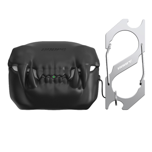 808FC原创虎牙AirpodsPro苹果耳机壳硅胶保护套小众耳机壳airpods3兼容type-c接口适配2023新款pro2保护壳