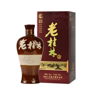 45度老桂林酒500mL×6瓶广西桂林三花酒米香型白酒