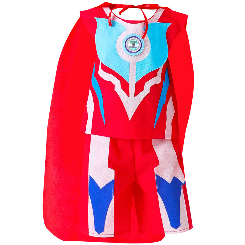环保时装秀幼儿园手工男童走秀服