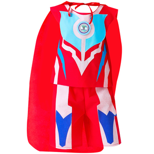 儿童环保时装秀创意服装男孩手工衣服亲子装diy材料幼儿园走秀服