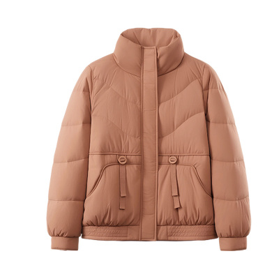 雅鹿女款立领显瘦轻薄短款羽绒服