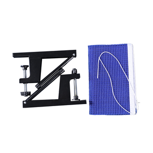 标准乒乓球网架拦截网便携式乒乓球室内室外通用台拦网架桌中间网