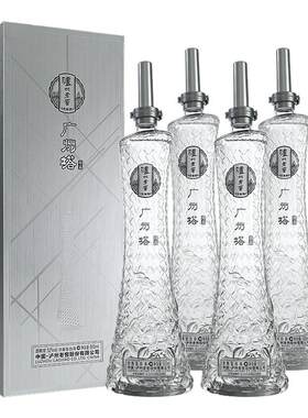 【送礼爆款】泸州老窖广州塔珍品52度 500ml浓香型白酒高档 4盒装