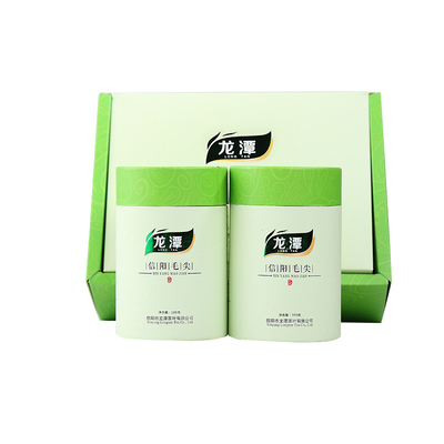 二级200g礼盒装炒青绿茶信阳毛尖