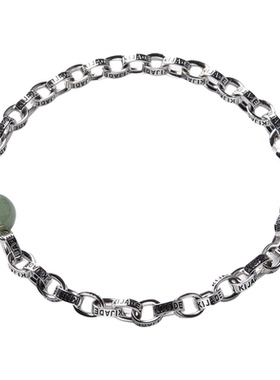 保真翡翠单珠手链缅料A货