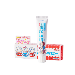 无比滴日本正品muhi宝宝痱子皮炎止痒膏儿童湿疹荨麻疹消肿止痒