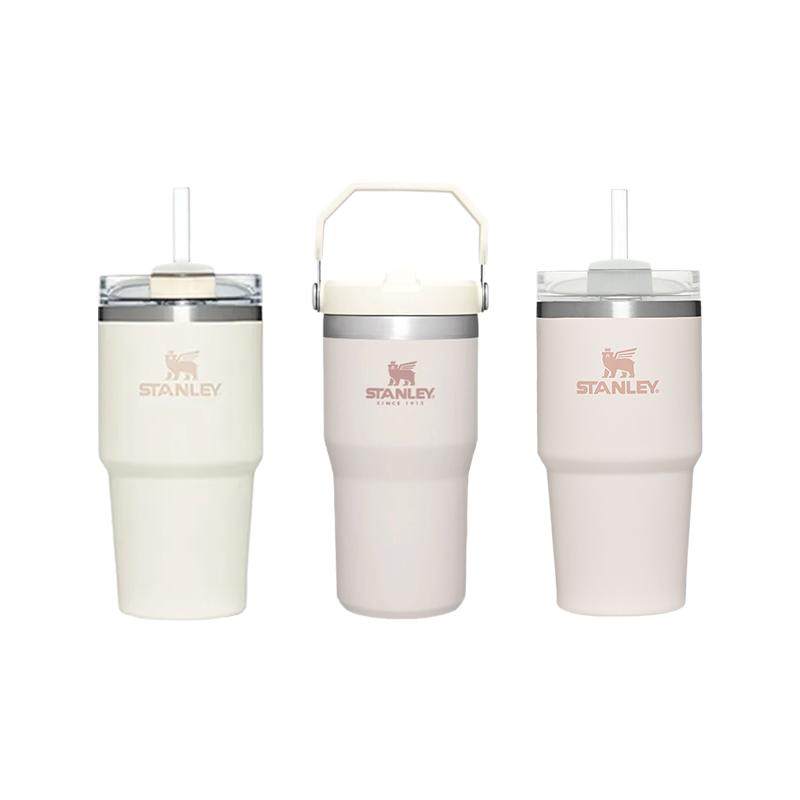 stanley巨无霸网红不锈钢吸管杯水杯车载办公保温杯保冷女拎拎杯