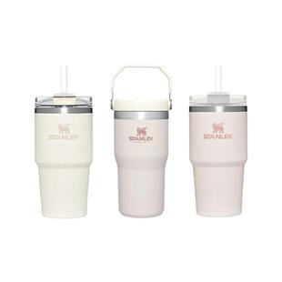 stanley巨无霸网红不锈钢吸管杯水杯车载办公保温杯保冷女拎拎杯