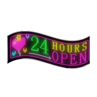 LED广告牌商店发光字灯牌户外防水墙贴电子屏门头招牌滚动文字幕