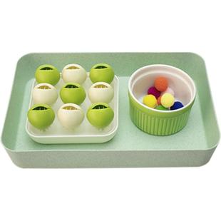 蒙氏教具二指塞球幼儿园生活区蒙台梭利感官手眼协调早教益智玩具