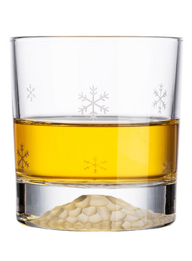 朗旭富士山雪山玻璃杯威士忌酒杯