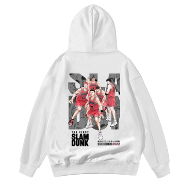 灌篮高手连帽卫衣男秋冬加绒衣服