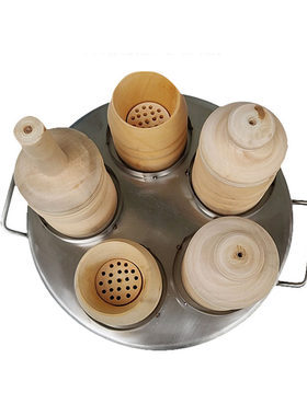 蒸糕模具耐高温白果木冲糕顶顶熟