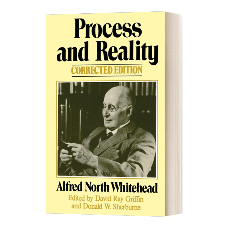 英文原版 Process and Reality 过程与实在 宇宙论研究 英文版 进口英语原版书籍
