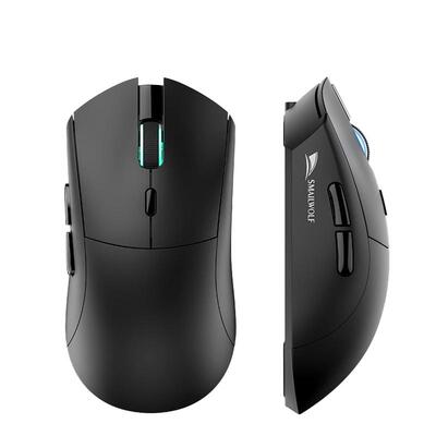 斯迈狼RS7无线游戏鼠标电竞宏三模20000dpi高刷PAW3311办公通用