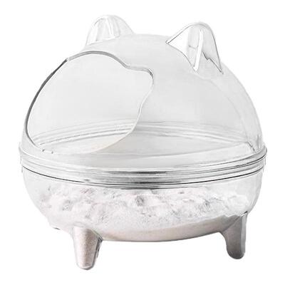 仓鼠厕所浴室两用尿砂盆洗澡专用