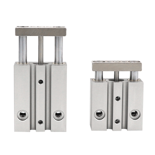 亚德客型TCM三杆三轴带导杆气缸TCL12/16/20/25/32-30X50X75X80S