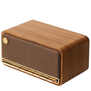 漫步者M230无线蓝牙音箱迷你高音质复古音响小型家用桌面低音炮新