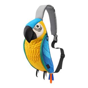 Morn Creations金刚鹦鹉单肩包时尚百搭斜挎手机创意背包个性小众