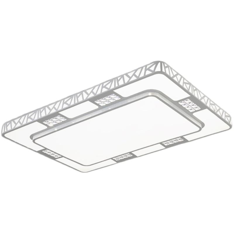 客厅灯现代简约led吸顶灯长方形大气超薄客厅大灯卧室灯房间灯具
