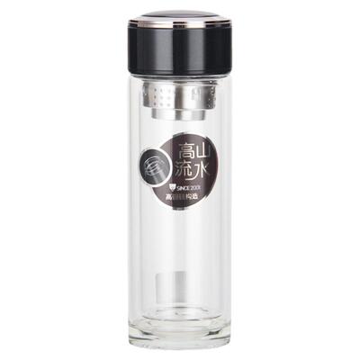 双层加厚隔热泡茶玻璃杯定制新品