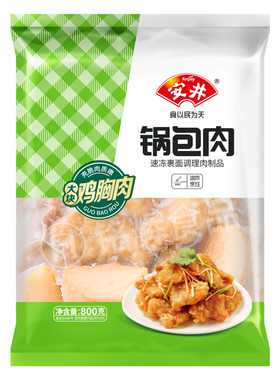 安井冷冻锅包肉炸酥肉炸鸡块