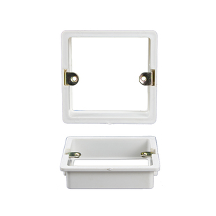 PVC底盒增高圈接线盒无底盒暗装盒套盒86型2cm拼装加高圈阻燃插座