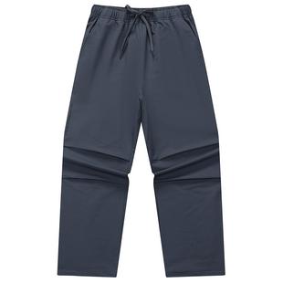 361运动裤男秋冬伞兵裤宽松直筒休闲长裤抓绒保暖防泼水工装裤子