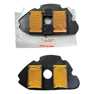 适用轻骑铃木小海豚空气滤芯QS110T-3-5空滤器乐至丽至QS110T滤芯