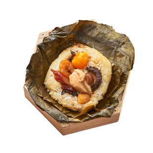 街档糯米鸡广式荷叶珍珠早茶点半心成品正宗蛋黄瑶柱冷冻速食早餐