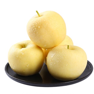 烟台粉面苹果黄元帅山东特产粉糯香甜刮泥多汁黄金帅黄香蕉苹果
