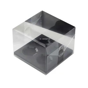 全透明数字520蛋糕盒6/8/10/12寸甜品西点烘焙长方形包装盒包邮