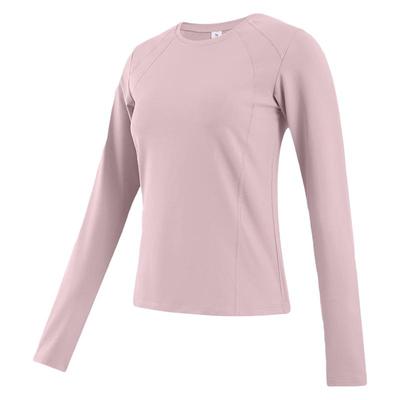 长袖衫瑜伽T恤骆驼薄绒保暖上衣