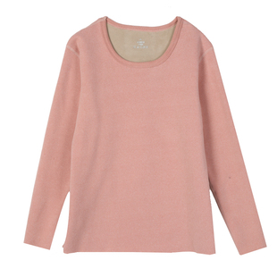 保暖内衣女士加厚加绒德套装一体发热秋衣秋裤圆领高领打底衫冬季