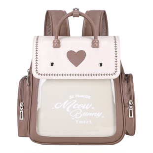 meowbunny 痛包女双肩休闲通勤日常大容量二次元吧唧背包可放娃包