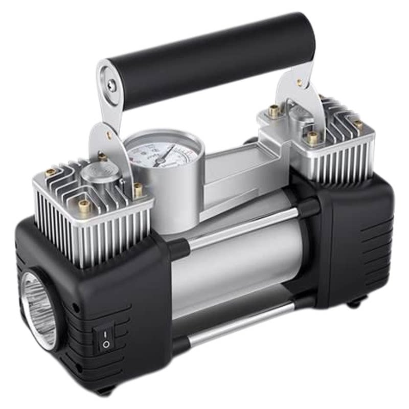 德国车载充气泵便携式双缸12v220