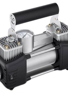 德国车载充气泵便携式双缸12v220