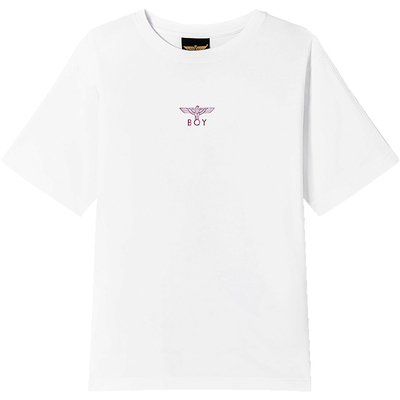 boylondon烫金翅膀潮酷短袖