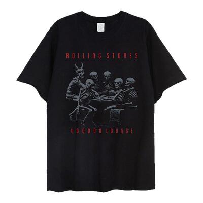 TheRollingStones摇滚乐队T恤
