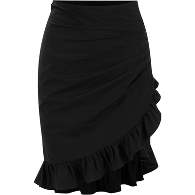 BORAAKSU复古包臀针织半身裙