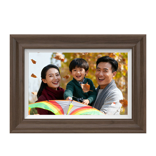 霓时8英寸电子相册智能共享数码相框高清免费云存储云相框照片视频播放礼物礼品摆件摆台显示屏情人节礼物