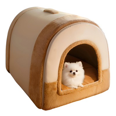 狗窝冬季保暖可拆洗狗床四季通用