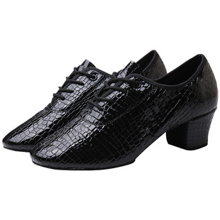 水兵舞鞋女真皮软底四季拉丁舞夏秋冬季广场舞中高跟交谊舞跳舞鞋